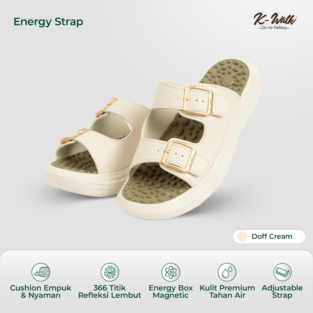 K-Walk Energy Strap - Doff Hijau (Minor Defect)