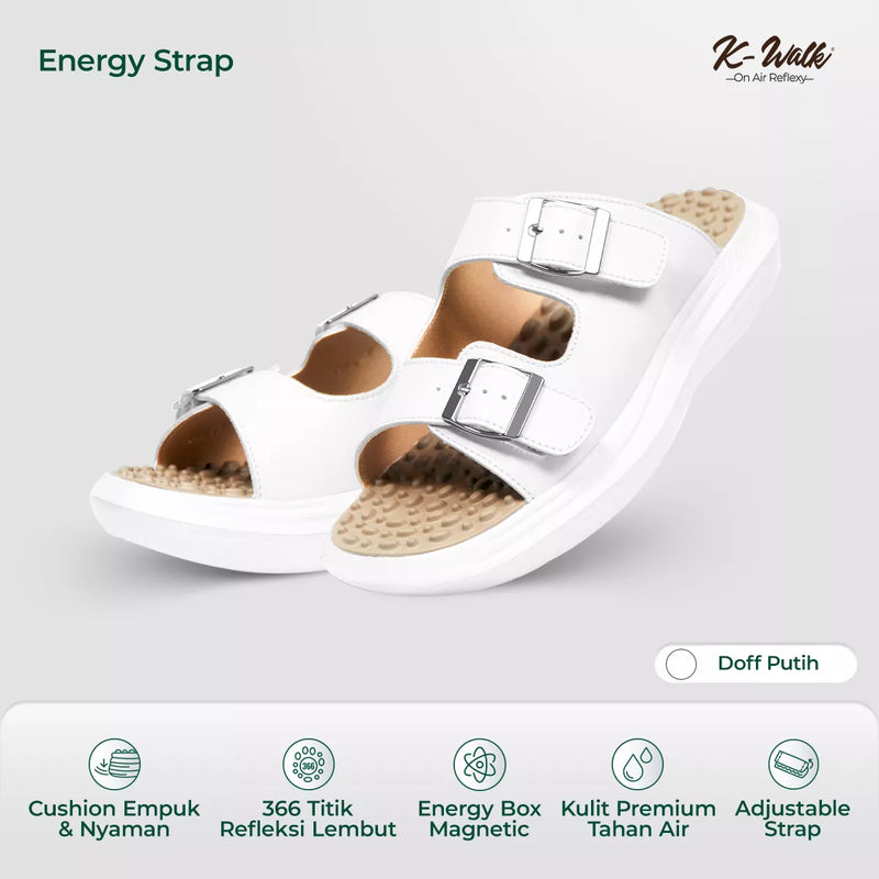 K-Walk Energy Strap - Glossy Cream