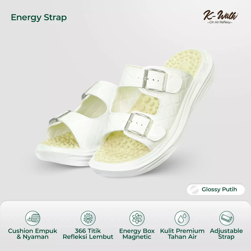 K-Walk Energy Strap - Glossy Cream