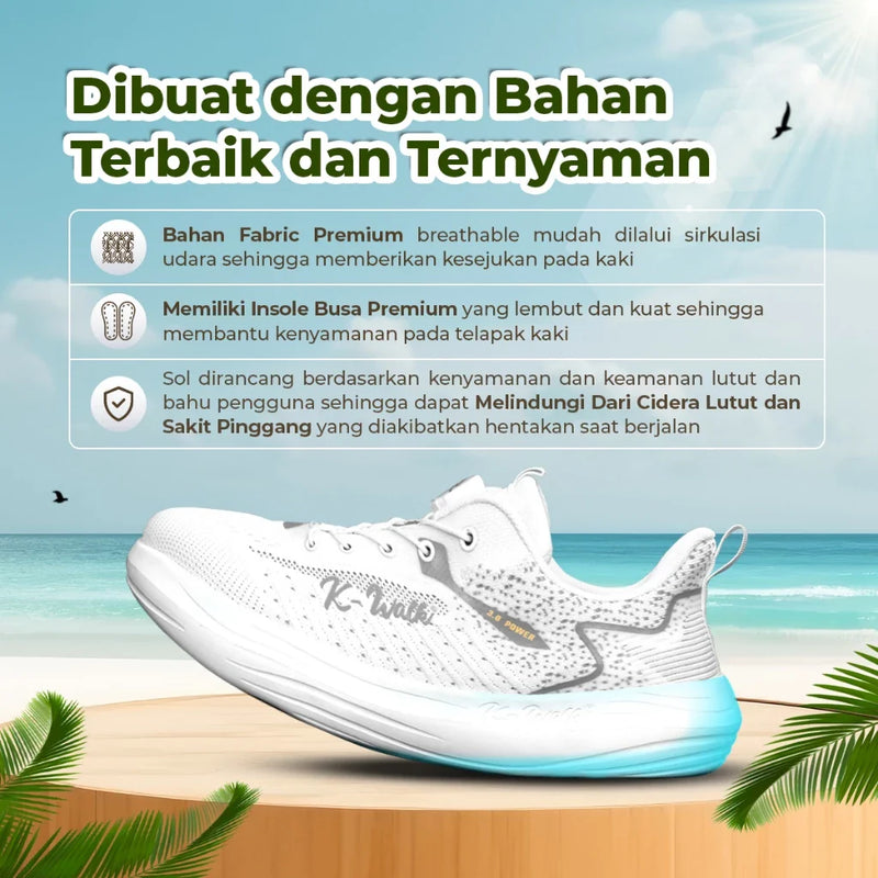 K-Walk Energy Shoes (Grey) | Last Call